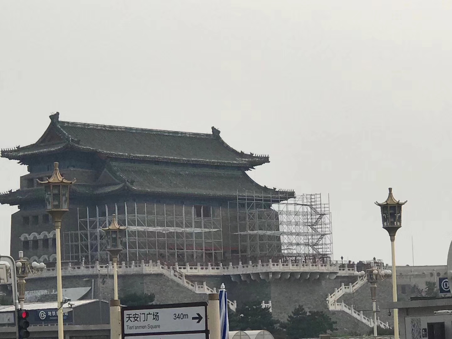 盤扣式腳手架比傳統腳手架施工周期短，效果更好！(圖1)